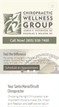 Mobile Screenshot of chirowellnessgroup.com